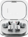 Niets oor (a) Draadloze oordopjes, 45dB Hybrid Noise Annuleren oordopjes, Hi-Res audio, Geavanceerde Equaliser, Dual Connect, 6 Mics, 42.5H Playtime oor Buds Draadloze Bluetooth, Wit