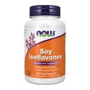 NOW Foods Supplements, Soy Isoflavones, 60 mg (Plant verbindingen bijzonder geconcentreerd in Sojabonen, zoals Genistein, Daidzein en Glycitine), 120 Veg Capsules
