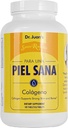Santo Remido Collageen, Dieetsupplement, Ondersteunt sterke huid en botten, Bevat vitamine C en collageen Peptiden, Non-GMO, Glutenvrij, Geen kunstmatige smaken, 120 tabletten, 90 porties