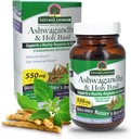 Antwoord van de natuur Ashwagandha Root met Heilige Basil 60 Capsules Ondersteunt een gezonde reactie op stress* 