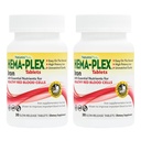 NaturesPlus Hema-Plex Fer - 30 comprimés à libération lente, boîte de 2 - Santé totale du sang - 85 mg Fer chélaté - avec vitamine C et bioflavonoïdes - Sans OGM, sans légumes et sans gluten - 60 portions totales