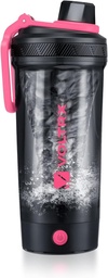 VOLTRX Shaker Bottle, Gallium USB C Oplaadbare Elektrische Proteïne Shake Mixer, Shaker Cups voor Proteïne Shakes en Maaltijden Vervangingsshakes, BPA Free, Gemaakt met Tritan, 24oz