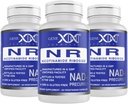 Genex Formules NR Nicotinamide Riboside 300mg (3 Pack) NAD+ Precursor voor gezonde veroudering - GMP-gecertificeerd, niet-GMO, glutenvrij, vegetarisch