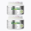 SALVE Psoriasis Charbon Tar acide salicylique 100gm(paquet de 2)