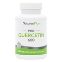 Natures Plus PRO Quercetin 600 mg - 60 comprimés - Sans OGM, sans végétal et sans gluten - 60 portions