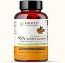 Curcumine (95%) met Black Pepper Extract (voor betere absorptie), 1300mg, voor Immuniteit, Gezamenlijke Gezondheid 