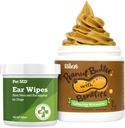 Huisdier MD Hondenoor Cleaner Wipes + Riley's Calming Peanut Butter voor honden