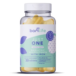 Slechts één - Eenmaal daags Bariatrische Multivitamine met ijzer (30)