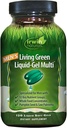 Irwin Naturals mannen levend Green Liquid-Gel Multi - 120 Softgels - mannen multivitamine met 70+ essentiële voedingsstoffen, vitaminen en mineralen