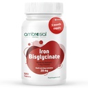 Ambrosial Iron Bisglycinate 28Mg Tabletten Verpakking van 1-120 Tabletten