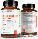 Premium Berberine HCL 730mg - 120 VCAPS Perfect Trio Complex met Non-GMO Jiaogulan & Quercetine