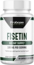 Probase Nutrition Fisetin Senolytische Supplement 100mg High Potency 60-Day Supply for Cellular Health