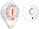 Fullicon Light Proof Combo, organisateur de distributeur hebdomadaire de pilules avec couvercle solide privé, 14 grands compartiments et serrure de protection des enfants, distributeur de médicaments Spindo Vitamine/Table/Supplément pour personnes âgées (Blanc)