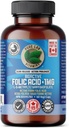 Pure Labs Vitaminen Bioactive Folic Acid 1mg Langzame afgifte, 55 GR