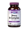 Bluebonnet Nutrition Stress Relief B Complex Plantaardige Capsules, Vitamine B6, B12, Biotine, Folaat, Veganistisch, Gluten & Soja & Melkvrij, Kosjer, Unflavored, 100 Tel.