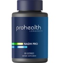 ProHealth NADH Pro - Boost NAD+ (25 mg, 60 Fast-Acting Lozen) Boost Energy, Memory and Focus 