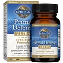 Tuin van het leven Probiotica voor Digestieve Gezondheid en Gut Health Balance, Primal Defense Ultra Ultimate Formula, 15 miljard CFU en 13 Strains Plus HSO's, Vegetarisch en Glutenvrij, 60 Capsules