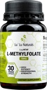 Lu'Lu Naturals L Methylfolaat 15mg Geactiveerd Methylfolaat, Foliumzuur, 5-mthf 30 Veggiecaps