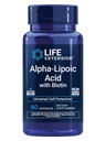 Extension de vie acide alpha-lipoïque avec biotine, pour la protection cellulaire, antioxydant universel pour la santé du foie et des nerfs, sans gluten, sans OGM, 60 capsules