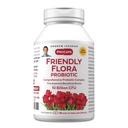 ANDREW LESSMAN Vriendelijk Flora Probiotic 90 Capsules - 10 miljard CFU, Uitgebreide Blend van vijf Probiotische Strains, Krachtige Immune en Digestieve Ondersteuning. Probiotica voor vrouwen of mannen