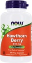 NU Hawthorn Berry 540mg, 100 Veg Capsules (verpakking van 4)