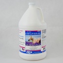 L'huile de foie de morue SUPER pour chevaux - Supplément d'huile de cheval avec acides gras essentiels, Omega 3, Vitamines A & D - Soutient la peau et le manteau de cheval santé - 1 Gallon, 4 mois d'approvisionnement
