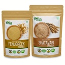 ORGANISCHE ZING Shatavari- 454g & Fenegriek Poeder- 227g