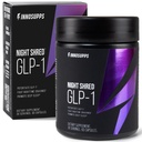 InnoSupps Night Shred GLP-1 Supplement Weight Loss - Night Time Fat Burner - Appetite Suppressant, Sleep & Metabolism Support with Ashwagandha, Akkermansia, Melatonin, GABA - 60 Capsules, 30 Servings
