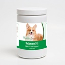 Gezond ras Pembroke Welsh Corgi Zalmolie Zachte Kauwen 120 Tellen