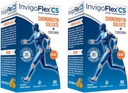 INVIGOFLEX Chondroitin Sulfate with Turmeric Curcumin Non GMO for Knie, Hand, Back & Hip Premium Joint Supplement CS - 2 Pack
