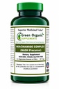 Green Organic Supplements Niacinamide, Niacin, NAD, NADH, High Absorbable, Non-GMO, Glutenvrij (Single)