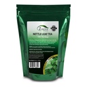 Zokiva Voedingsmiddelen - Nettle Leaf Tea Bags Mega Pack - 100 Premium Quality Handige Biologische Herbal Tea Bags - Cafeïnevrij en Veganistisch-vriendelijk In een hersluitbare Stand Up Zip Lock Pouch