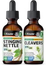 BIO KRAUTER Stingende Nette Tinctuur 2 Fl. Oz. & Clears Tinctuur 2 Fl. Oz.