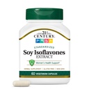 21e eeuw Soja Isoflavones Veg Capsules, 60Count
