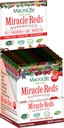 MacroLife Naturals Miracle Reds Superfood Supplement Powder Antioxidants Polyphenols Enzymes Probiotics - Raw Non-GMO Organic Vegan Gluten & Dairy Free (12 Packet)