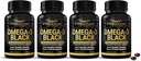 FREZZOR Omega 3 Noir - Capsules d'huile de moules à lèvres vert de la plus haute résistance, Fabriqué en Nouvelle-Zélande, UAF1000+, Inflammation, Soin articulaire & Relief, Heart & Immune Support, 60 Compte (Pack de 4)