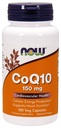 NOW Supplementen, CoQ10 150 mg, Farmaceutische Graad, All-Trans Form geproduceerd door Fermentation, 100 Veg Capsules