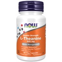 NOW Foods Supplements, L-Theanine 200 mg met Inositol, Stress Management*, 60 Veg Capsules