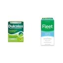 Dulcolax Overnight Relief Laxative 50 Tell & Fleet Saline Enema Adult Constipatie Relief 4 Flessen