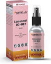 Liposomal Liquid Vitamin D3 + Vitamine B12 Spray 2 maand Supply