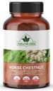 Horse Chestnut Extract Aescin 20% - 1000mg Vegan Capsules Kruidensupplement - Non-GMO, Glutenvrij - - Twee maanden Levering (120 Aantal) (1)