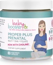 Baby Booster Proper Plus Prenatale vitamines met Vegan DHA + Methyl Folate + Choline + Multi (60 capsules) Geweldig voor zwangerschap, ochtendziekte en borstvoeding