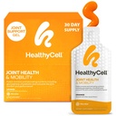 Supplément liquide quotidien pour la santé et la mobilité des cellules saines - Supplément de soutien mixte, réponse à l'inflammation, cartilage et flexibilité avec Curcumine, Glucosamine et Chondritine - 30 Gel Packs