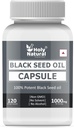 Black Seed Oil Softgel Capsule 500mg (120 Softgel) Premium Quality Cold Pressed Nigella Sativa Seeds Oil I 2 maanden Supplement I Rijke Thymochinon, Vitamine E & Omega 3 6 9