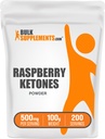 BulkSupplements.com Raspberry Ketones Poeder - Raspberry Ketones Supplement, Antioxidant Bron - voor energie ondersteuning, Glutenvrij, 500mg per portie, 100g (3,5 oz) (Pack of 1)