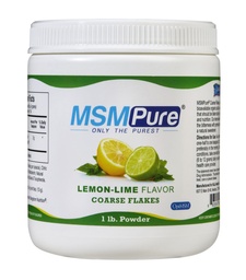 KALA GEZONDHEID MSMPure Lemon Lime Flavored Coarse MSM poedervlokken 