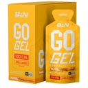 BARE PERFORMANCE NUTRITION, BPN Go Gel Endurance, 24g Koolhydraten & 100 Calorieën per verpakking, Veganistisch + Glutenvrije loopgel, 10 enkele servende verpakkingen, Mango