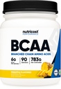 Nutricost BCAA Powder (Pineapple, 90 Servings) Optimale 2:1:1 ratio