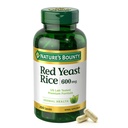 Riz de levure rouge de la nature, supplément à base de plantes, 600mg, 250 capsules