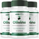 rize labs (3 Pack) Olivine gewichtsverlies supplement, Olivine Superfood Capsules voor totale lichaamswelzijn en een gezonde levensstijl, Olivine Pillen voor Leaner Physique, Olive Vine Reviews (180 Capsules)